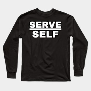 Serve Over Self Long Sleeve T-Shirt